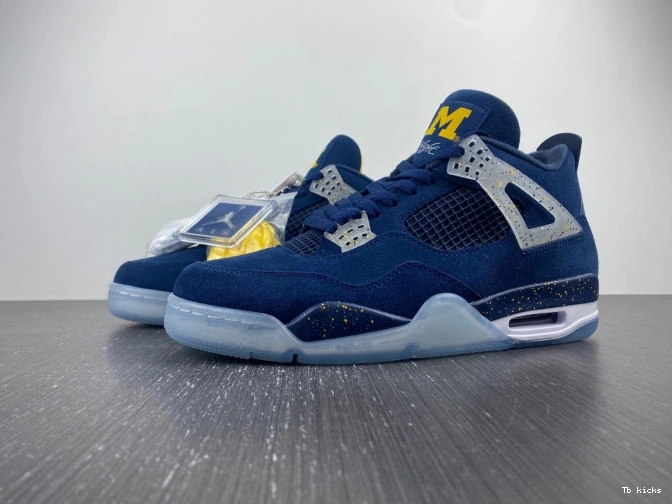 Reps TBK AJ4-1036660 Michigan (PE) Retro Air Jordan 4 0801